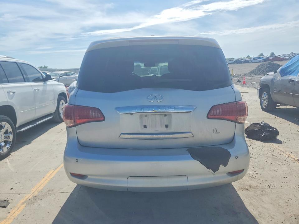 2011 Infiniti Qx56 VIN JN8AZ2NE3B9003830 COPART salvage auction — FRONT END, Ky - Cert Of Title-Salvage, sold $825 on 2026-07-09 (photo 6)