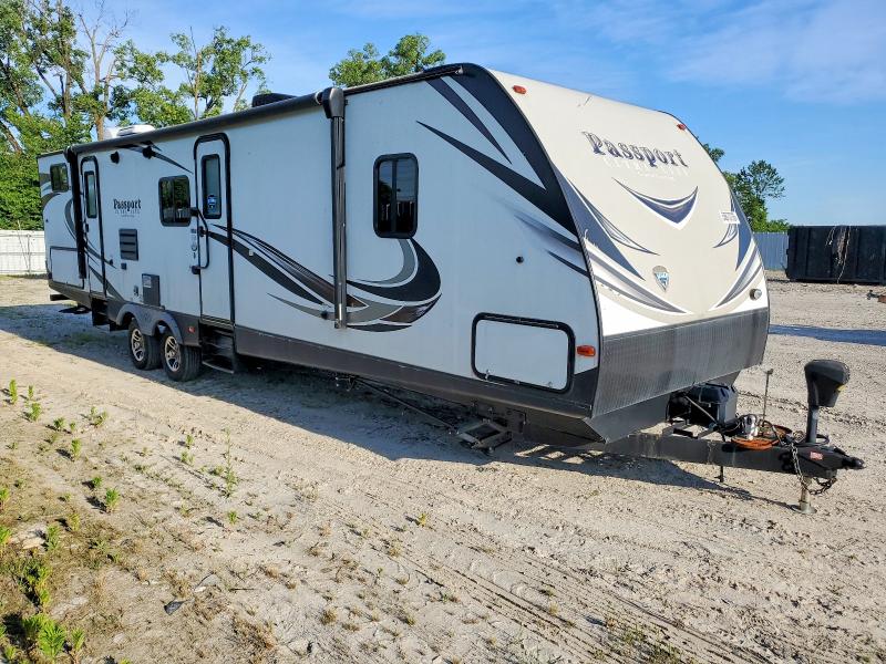 2018 Keys Passport VIN 4YDT33526JD416786 COPART salvage auction — WATER/FLOOD, KY - CERT OF TITLE-SALVAGE WATER, sold $1,650 on 2026-07-30 (photo 1)