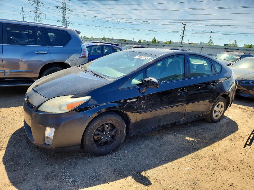 2010 Toyota Prius VIN JTDKN3DU2A0078368 COPART salvage auction — FRONT END, Il - Certificate Of Title, sold $725 on 2026-07-02 (photo 1)