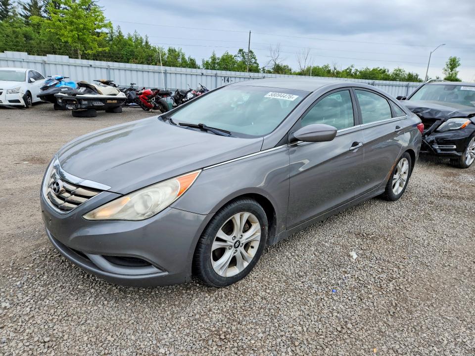 2011 Hyundai Sonata VIN 5NPEB4AC0BH086366 COPART salvage auction — UNDERCARRIAGE, ON - PERMIT NO BRAND - UNFIT, sold $825 on 2026-07-09 (photo 1)