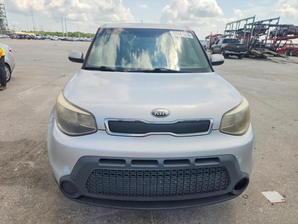 2014 Kia Soul VIN KNDJN2A27E7707919 COPART salvage auction — MINOR DENT/SCRATCHES, Ms - Certificate Of Title, sold $1,620 on 2026-07-08 (photo 5)