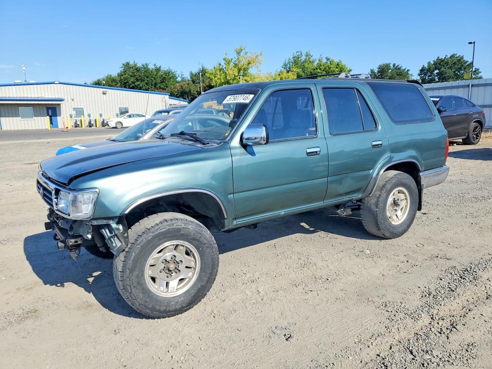 1993 Toyota 4runner VIN JT3VN39W7P0116746 COPART salvage auction — FRONT END, Ca - Dis/Dlr/Exp Only Lien Papers, sold $1,350 on 2026-07-28 (photo 1)