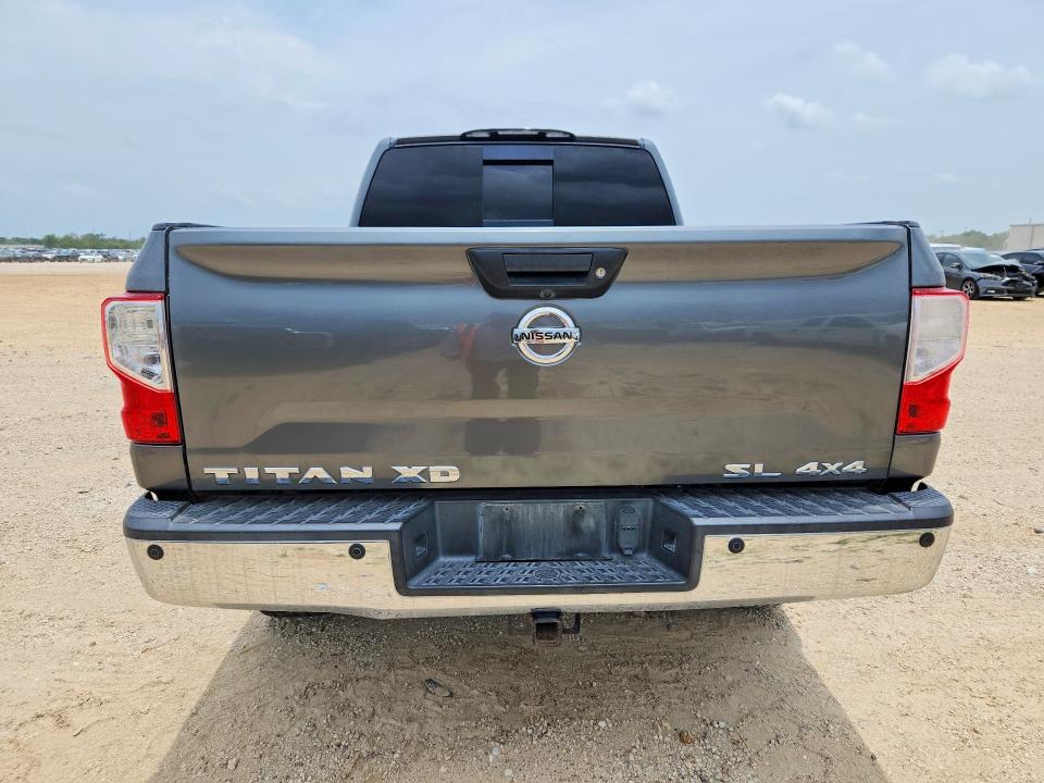 2016 Nissan TITAN VIN 1N6BA1F42GN504243 COPART salvage auction — MINOR DENT/SCRATCHES, Tx - Certificate Of Title, sold $6,000 on 2026-07-09 (photo 6)