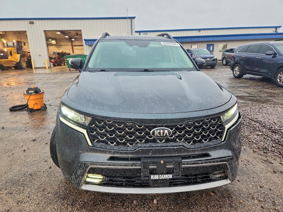 2021 Kia Sorento VIN 5XYRHDLF0MG071660 COPART salvage auction — FRONT END, Wi - Junked Vehicle Bill Of Sale, sold $3,200 on 2026-07-28 (photo 5)