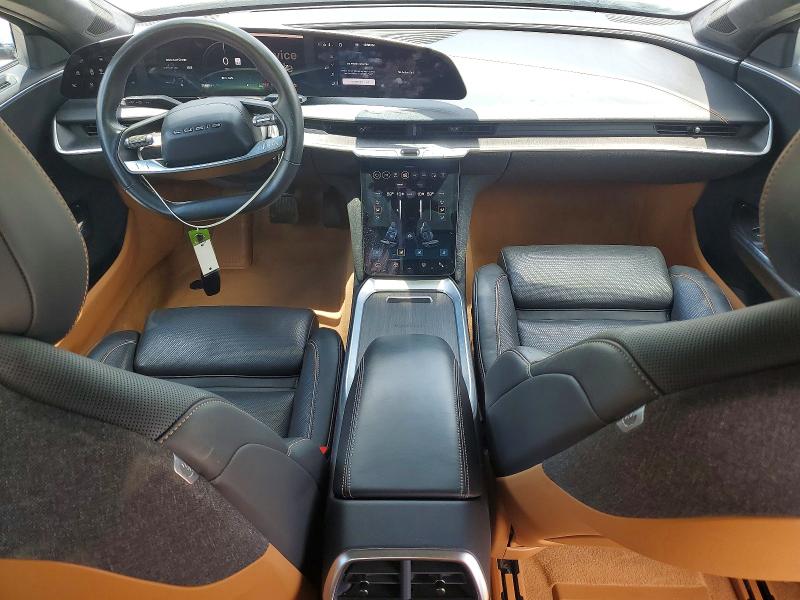 2023 Lucid Air VIN 50EA1TEA0PA002934 COPART salvage auction — REAR END, Fl - Certificate Of Destruction, sold $12,600 on 2026-07-21 (photo 8)