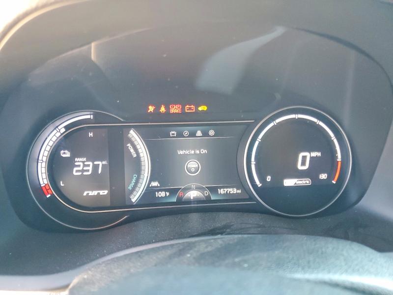 2019 Kia Niro VIN KNDCE3LG3K5019043 COPART salvage auction — UNDERCARRIAGE, Nv - Salvage Title, sold $4,700 on 2026-07-20 (photo 9)