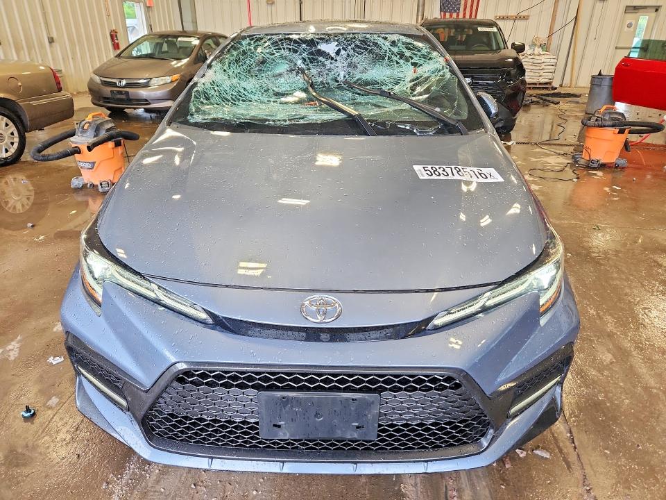 2020 Toyota VIN 5YFM4RCE2LP049812 COPART salvage auction — ROOF, Wi - Junked Vehicle Bill Of Sale, sold $4,650 on 2026-07-06 (photo 5)