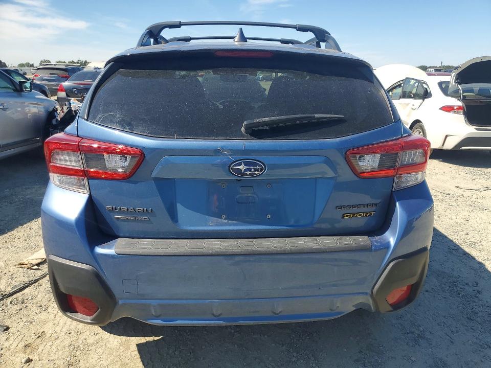 2021 Subaru Crosstrek VIN JF2GTHSC1MH317368 COPART salvage auction — ENGINE BURN, CA - SALVAGE CERTIFICATE, sold $2,450 on 2026-07-07 (photo 6)