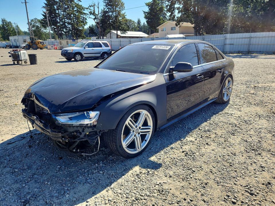 2014 Audi VIN WAUBGAFL6EA056549 COPART salvage auction — FRONT END, Wa - Bill Of Sale, sold $2,050 on 2026-07-10 (photo 1)
