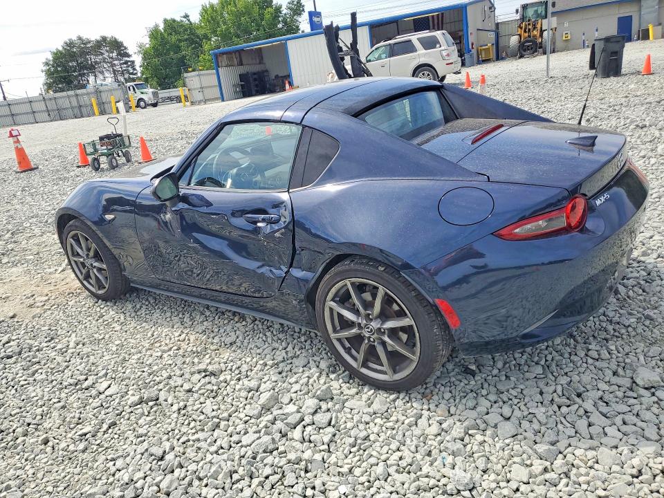 2021 Mazda Mx-5 VIN JM1NDAM70M0457369 COPART salvage auction — SIDE, NC - SALVAGE CERTIFICATE OF TITLE, sold $2,100 on 2026-07-29 (photo 2)