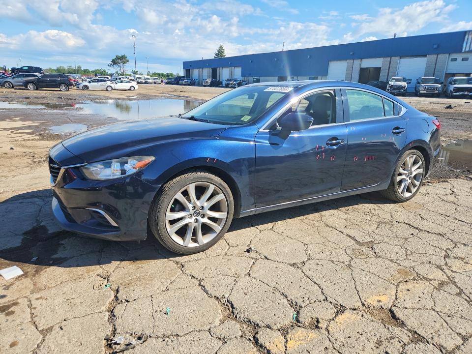 2015 Mazda 6 VIN JM1GJ1V55F1217164 — COPART salvage auction photo