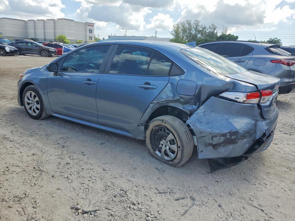 2020 Toyota Corolla VIN 5YFEPRAE0LP038659 COPART salvage auction — REAR END, FL - CERT OF TITLE SLVG REBUILDABLE, sold $5,100 on 2026-07-14 (photo 2)