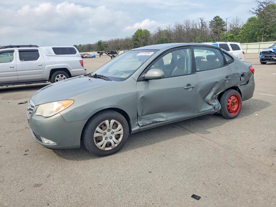 2010 Hyundai Elantra VIN KMHDU4AD0AU968264 COPART salvage auction — SIDE, Ny - Mv-907A Salvage Certificate, sold $400 on 2026-07-22 (photo 1)