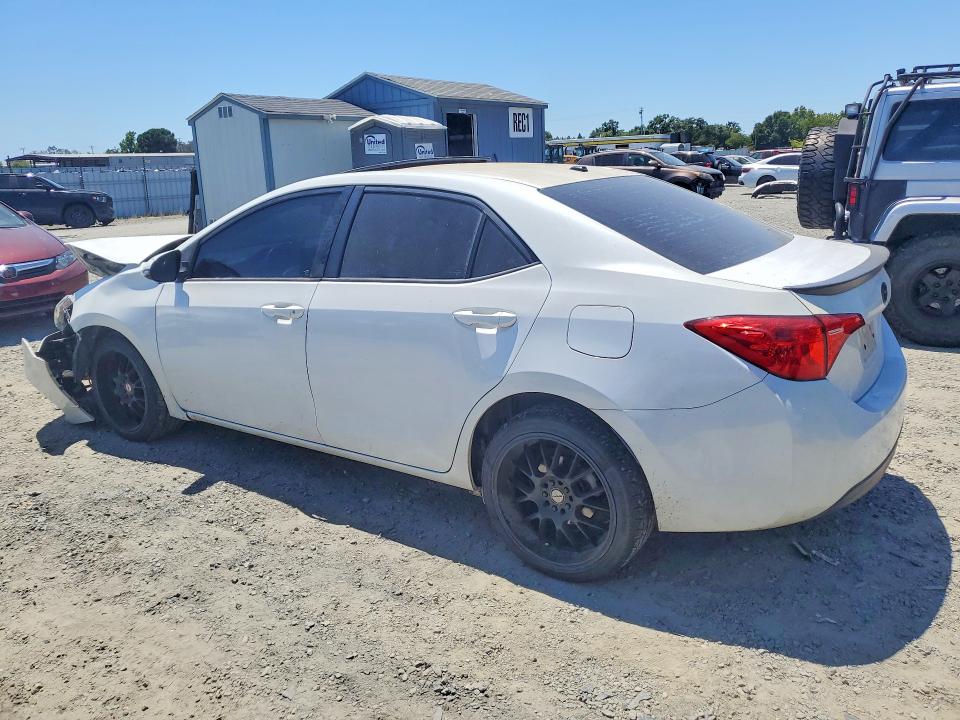 2017 Toyota VIN 5YFBURHE5HP665253 COPART salvage auction — FRONT END, Ca - Salvage Certificate, sold $3,050 on 2026-07-02 (photo 2)