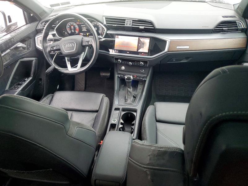 2020 Audi Q3 VIN WA1FECF36L1055141 COPART salvage auction — FRONT END, Pa - Certificate Of Salvage, sold $3,800 on 2026-07-07 (photo 8)