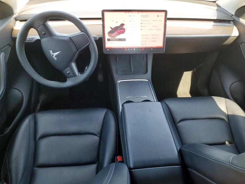 2022 Tesla VIN 7SAYGDEE8NF314534 COPART salvage auction — FRONT END, Ca - Salvage Certificate, sold $8,000 on 2026-07-30 (photo 8)