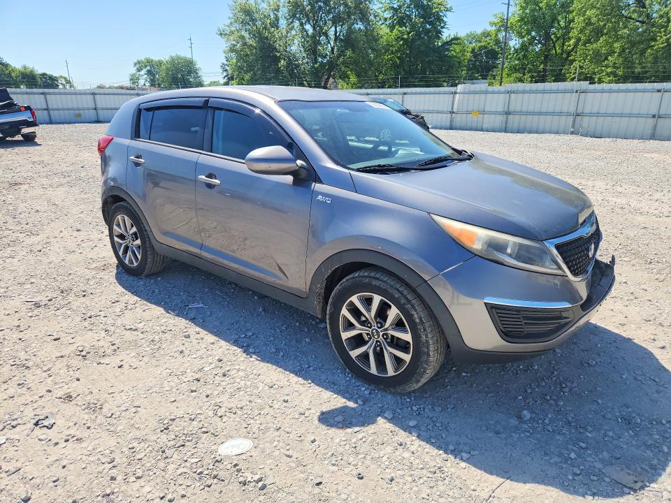 2016 Kia Sportage VIN KNDPBCAC9G7827855 COPART salvage auction — FRONT END, OH - CERT OF TITLE-SALVAGE, sold $1,700 on 2026-07-31 (photo 4)