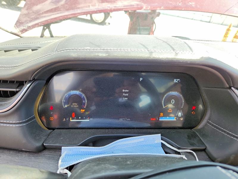 2022 Jeep Cherokee VIN 1C4RJHDG0N8598089 COPART salvage auction — FRONT END, Wi - Cert Of Title-Salvage Vehicle, sold $6,300 on 2026-07-28 (photo 9)