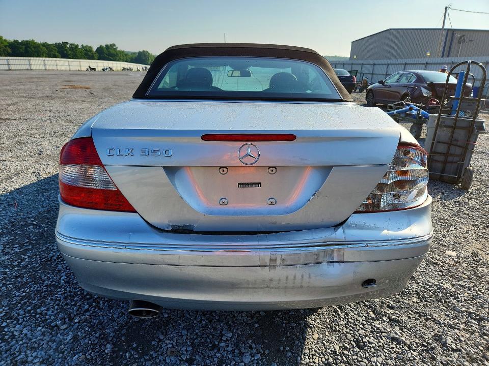 2009 Mercedes-benz Clk-klasse VIN WDBTK56F09T108385 COPART salvage auction — REAR END, Nc - Salvage Certificate Of Title, sold $2,550 on 2026-07-22 (photo 6)