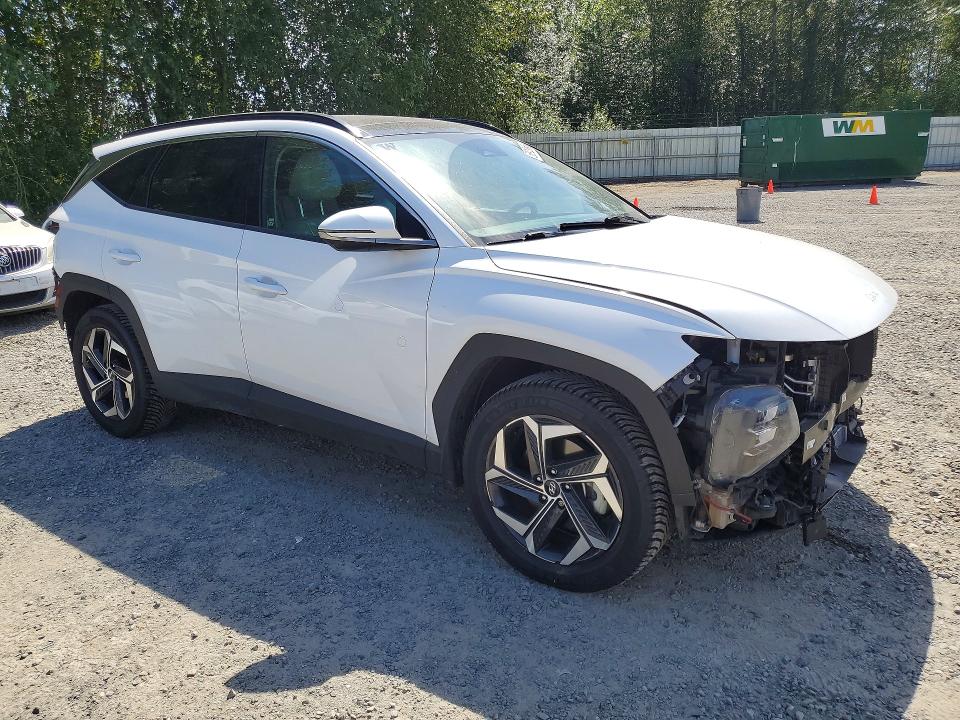 2023 Hyundai Tucson VIN KM8JECA16PU095791 COPART salvage auction — REAR END, WA - BILL OF SALE, sold $10,400 on 2026-07-06 (photo 4)