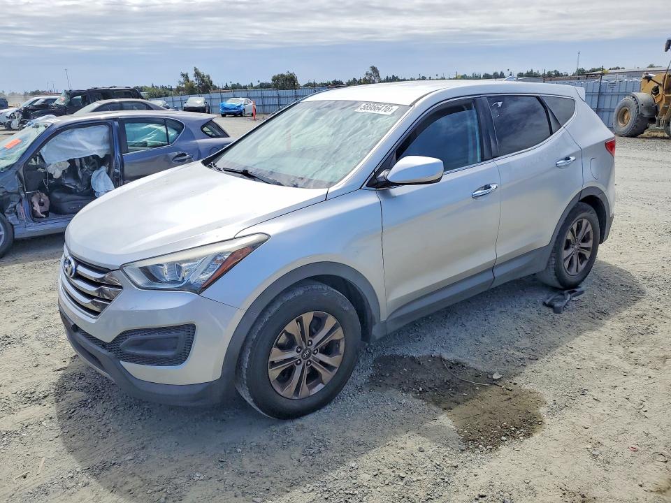 2015 Hyundai Santa fe VIN 5XYZT3LB1FG265543 COPART salvage auction — MINOR DENT/SCRATCHES, Fl - Dis/Dlr/Exp Only Clean Title, sold $650 on 2026-07-28 (photo 1)