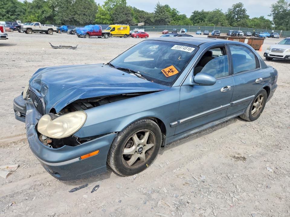 2005 Hyundai Sonata VIN KMHWF35H25A189174 COPART salvage auction — FRONT END, Tn - Salvage Certificate, sold $150 on 2026-07-16 (photo 1)