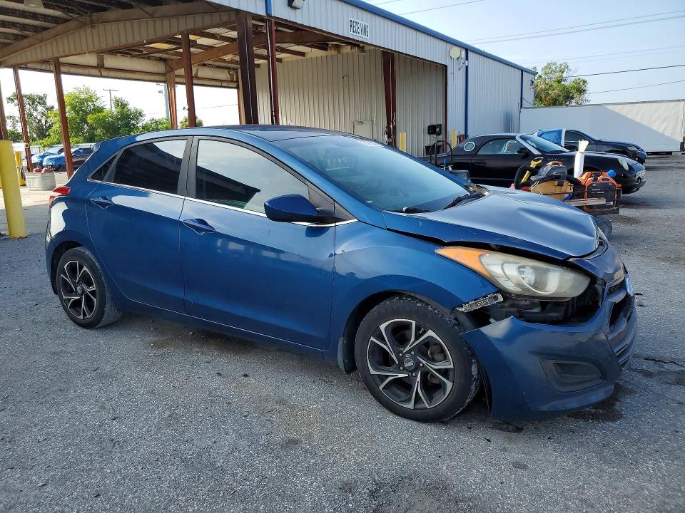 2016 Hyundai Elantra VIN KMHD35LH0GU304788 COPART salvage auction — FRONT END, FL - CERT OF TITLE SLVG REBUILDABLE, sold $850 on 2026-07-31 (photo 4)