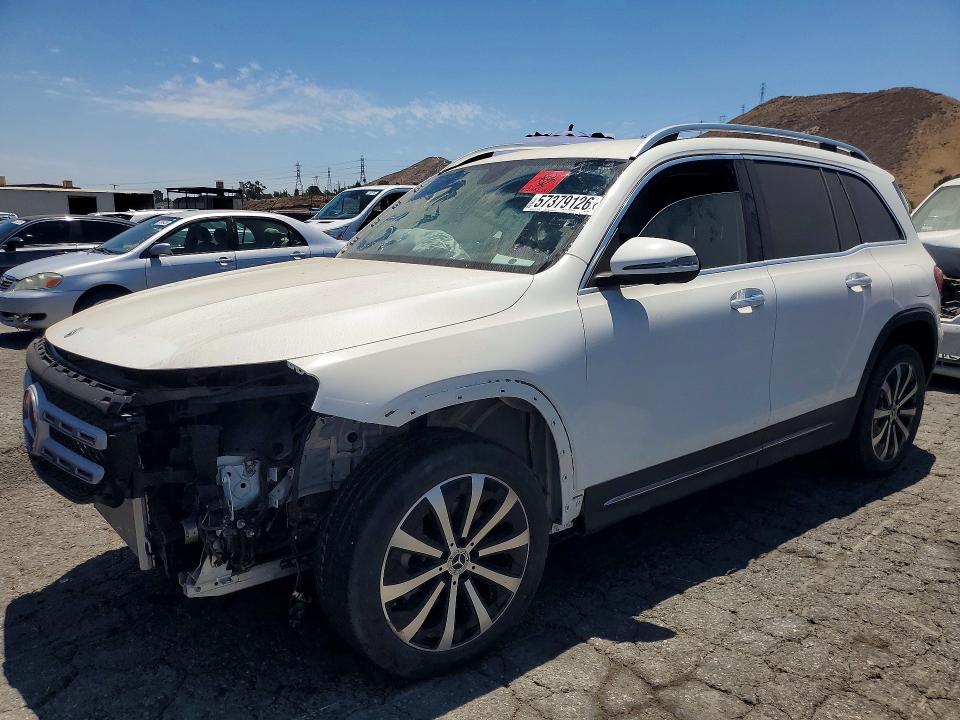 2022 Mercedes-benz Glb VIN W1N4M4GB3NW194394 COPART salvage auction — FRONT END, Ca - Cert Of Title Or Salvage Acq (P), sold $6,700 on 2026-07-27 (photo 1)
