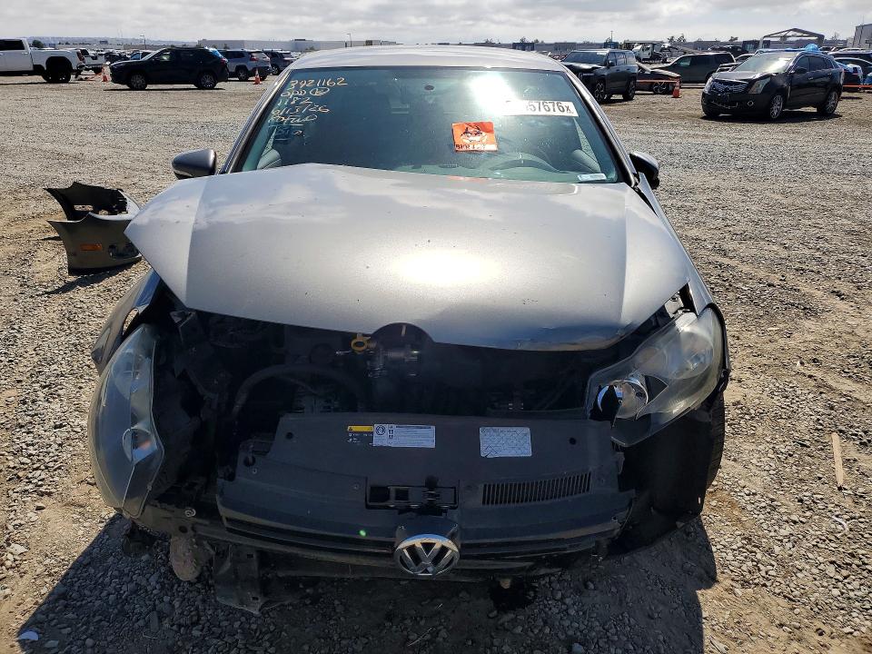 2014 Volkswagen VIN WVWDM7AJ4EW002120 COPART salvage auction — FRONT END, Ca - Salvage Certificate, sold $125 on 2026-07-21 (photo 5)