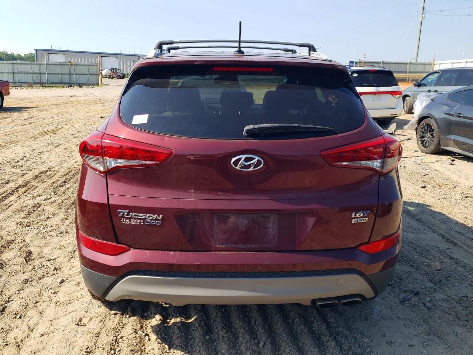 2017 Hyundai Tucson VIN KM8J3CA24HU291311 COPART salvage auction — MINOR DENT/SCRATCHES, Va - Certificate Of Title, sold $2,200 on 2026-07-14 (photo 6)