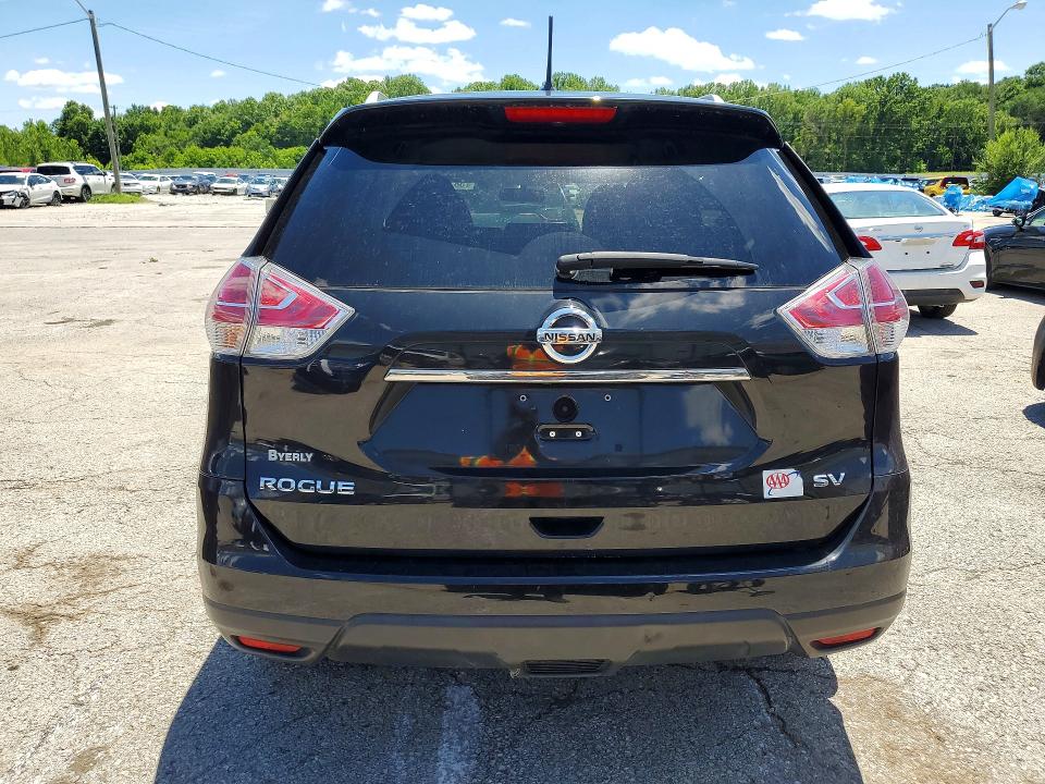 2016 Nissan Rogue VIN KNMAT2MT0GP594974 COPART salvage auction — FRONT END, Ky - Cert Of Title-Salvage, sold $1,500 on 2026-07-09 (photo 6)