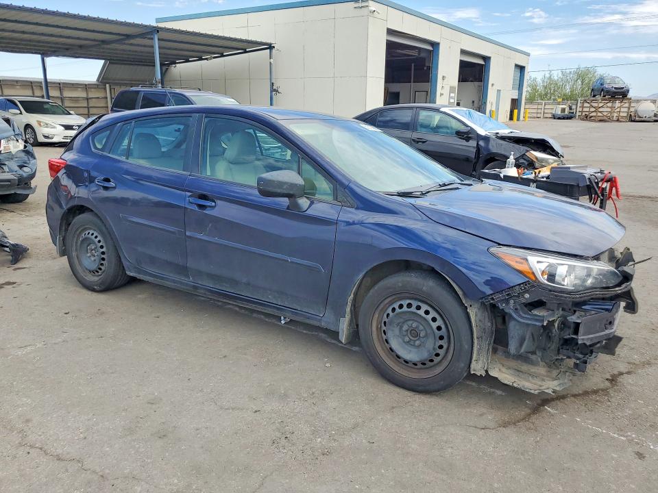 2019 Subaru VIN 4S3GTAA67K1719869 COPART salvage auction — FRONT END, Tx - Salvage Vehicle Title, sold $975 on 2026-07-24 (photo 4)