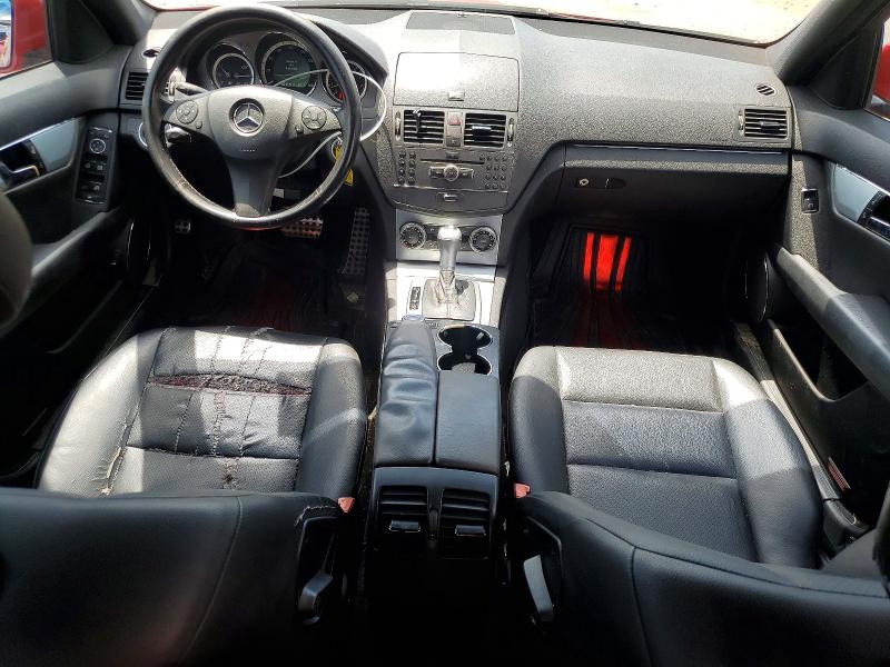 2010 Mercedes-benz C-klasse VIN WDDGF5EBXAR125756 COPART salvage auction — FRONT END, FL - CERT OF TITLE SLVG REBUILDABLE, sold $425 on 2026-07-13 (photo 8)