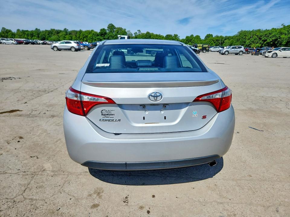 2014 Toyota Corolla VIN 2T1BURHE0EC009831 COPART salvage auction — FRONT END, Pa - Certificate Of Salvage, sold $3,600 on 2026-07-02 (photo 6)