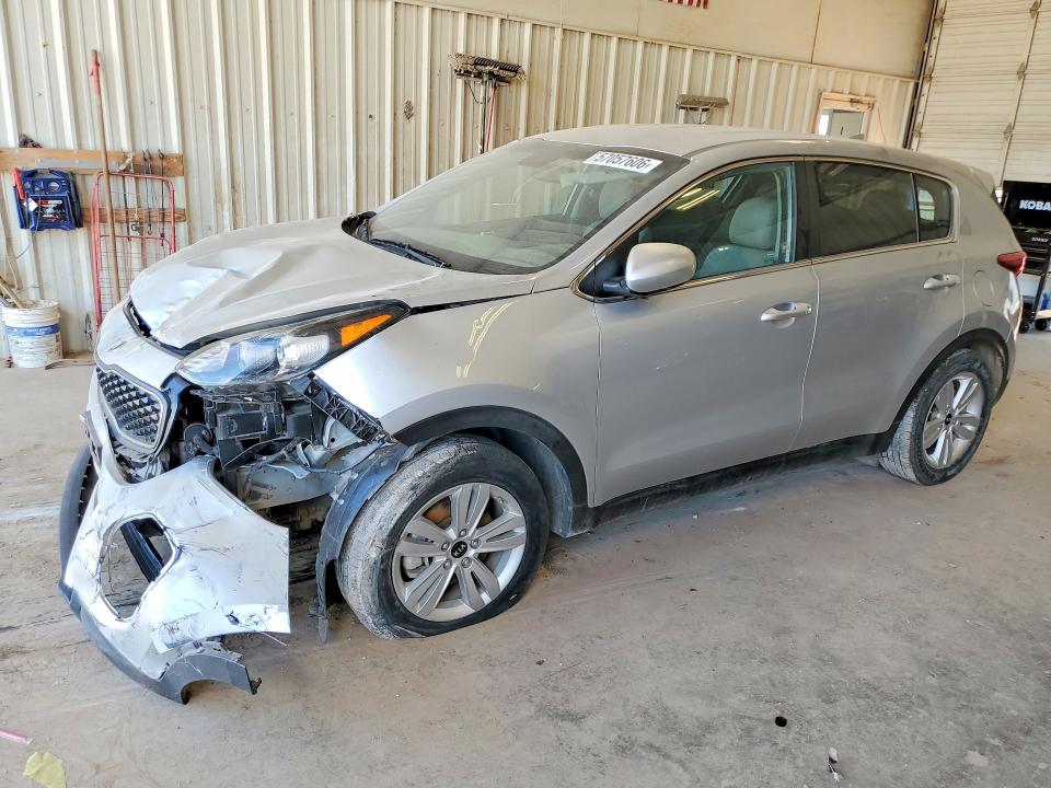 2019 Kia Sportage VIN KNDPM3AC2K7535046 COPART salvage auction — FRONT END, Tx - Salvage Vehicle Title, sold $3,300 on 2026-07-10 (photo 1)