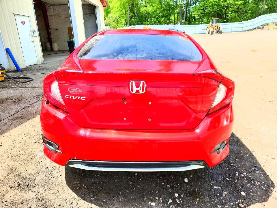 2020 Honda Civic VIN 2HGFC2F69LH554518 COPART salvage auction — FRONT END, VT - CERT OF TITLE-SALVAGE VEHICLE, sold $1,500 on 2026-08-28 (photo 6)