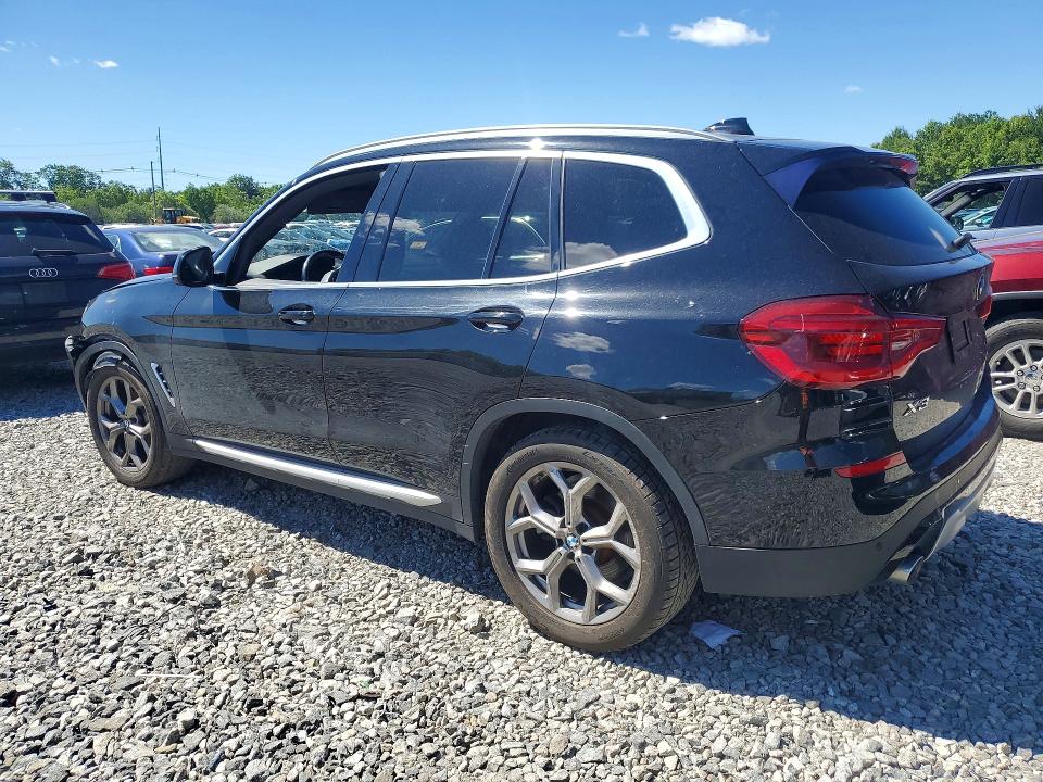 2020 BMW X3 VIN 5UXTY5C02L9B34704 COPART salvage auction — FRONT END, Ma - Cert Of Title-Salvage, sold $9,200 on 2026-07-08 (photo 2)