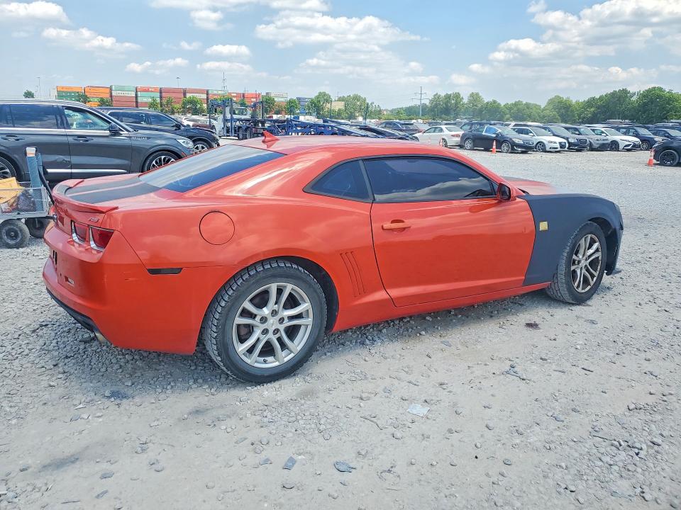 2012 Chevrolet Camaro VIN 2G1FC1E38C9191566 COPART salvage auction — FRONT END, Oh - Dealer Only Salvage Title, sold $1,000 on 2026-07-09 (photo 3)
