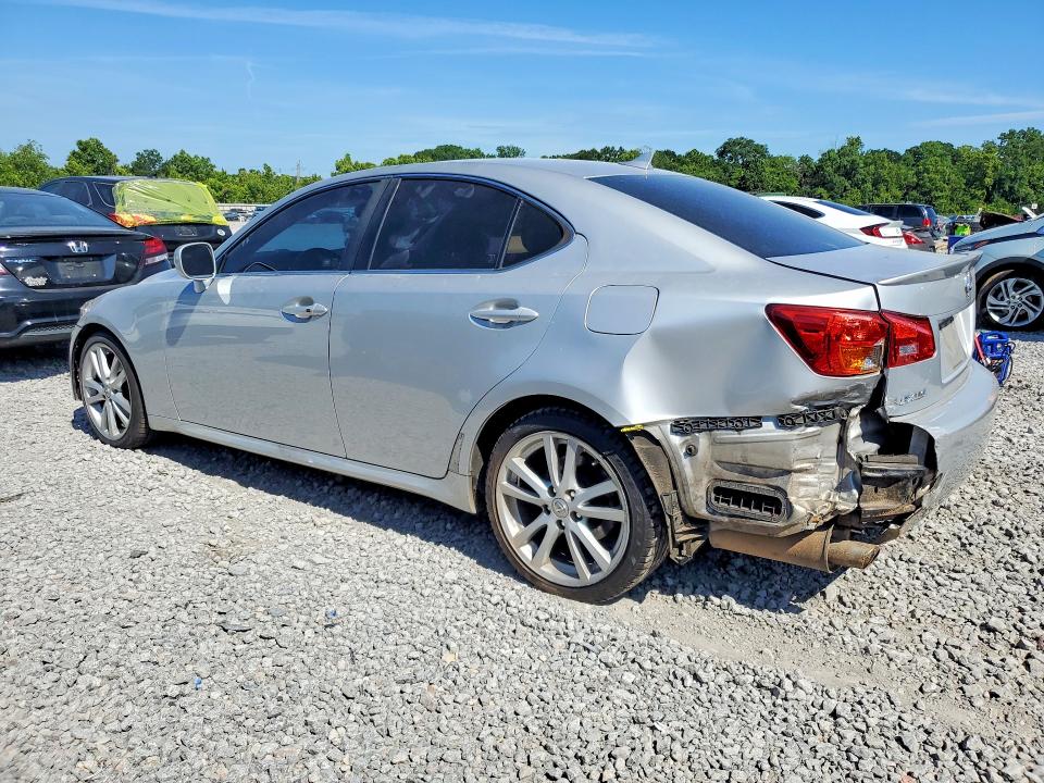 2007 Lexus Is 250 VIN JTHBK262075043109 COPART salvage auction — REAR END, AL - CERT OF TITLE-SALVAGE TITLE (P), sold $175 on 2026-07-21 (photo 2)