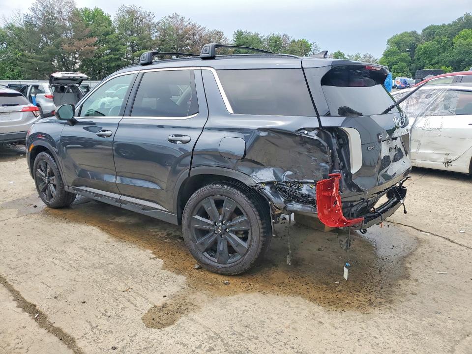 2024 Hyundai Palisade VIN KM8R3DGE6RU675845 COPART salvage auction — REAR END, Nj - Cert Of Title-Salvage, sold $8,800 on 2026-07-27 (photo 2)