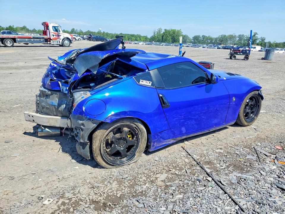 2012 Nissan 370z VIN JN1AZ4EH5CM563707 COPART salvage auction — REAR END, Va - Cert Of Title - Salvage, sold $1,400 on 2026-07-22 (photo 3)