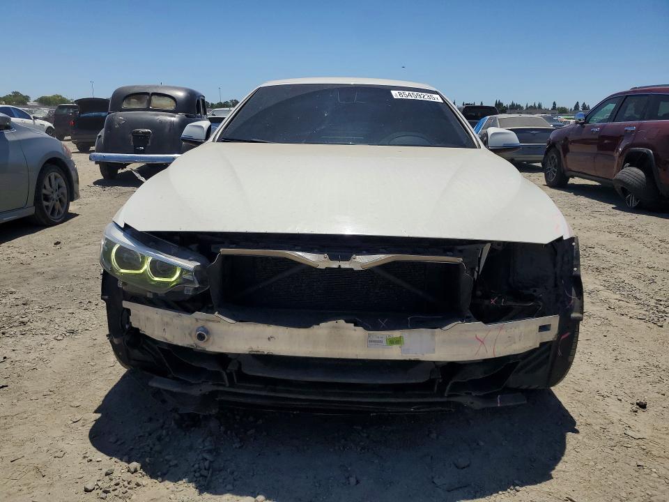 2018 BMW 4er VIN WBA4Z1C54JEC59678 COPART salvage auction — FRONT END, Ca - Salvage Certificate, sold $3,850 on 2026-07-14 (photo 5)