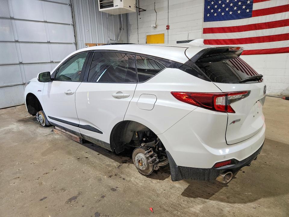2024 Acura Rdx VIN 5J8TC2H80RL008378 COPART salvage auction — VANDALISM, Nh - Cert Of Title-Salvage, sold $14,700 on 2026-07-21 (photo 2)