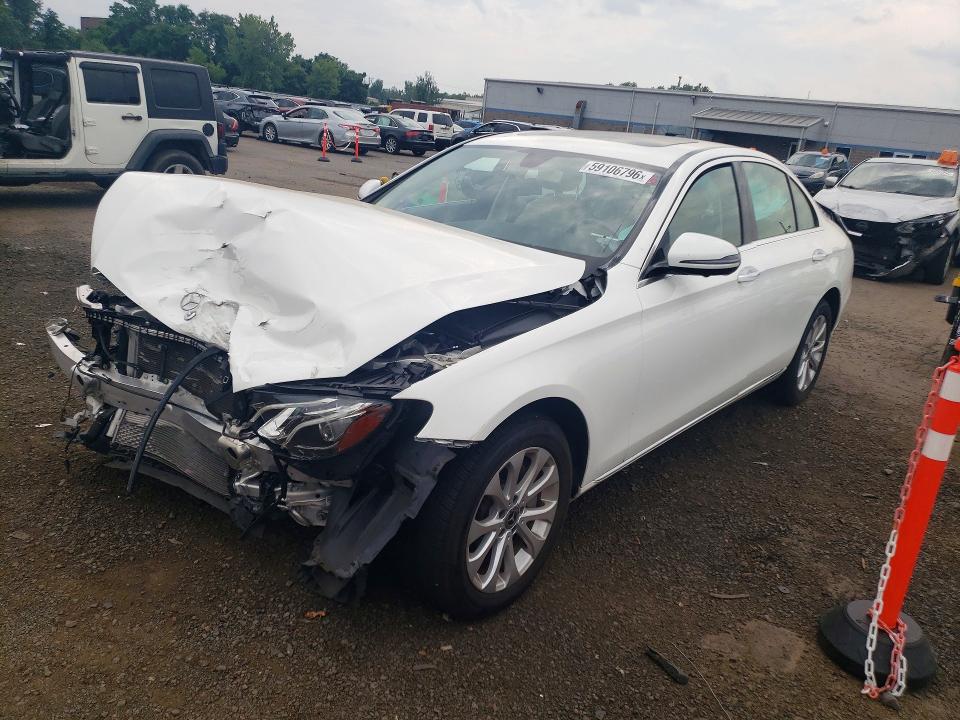 2020 Mercedes-benz E-klasse VIN WDDZF8EB8LA750412 COPART salvage auction — FRONT END, Ct - Cert Of Title-Salvage, sold $4,450 on 2026-07-14 (photo 1)