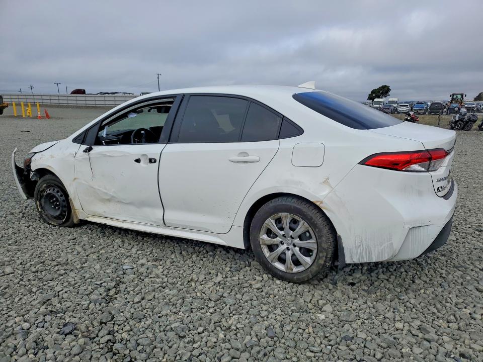 2025 Toyota VIN JTDBCMFE7S3109244 COPART salvage auction — FRONT END, Ca - Salvage Certificate, sold $6,500 on 2026-07-02 (photo 2)