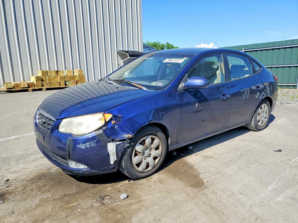 2007 Hyundai Elantra VIN KMHDU46D57U023571 COPART salvage auction — FRONT END, PA - CERT OF TITLE, sold $750 on 2026-07-29 (photo 1)