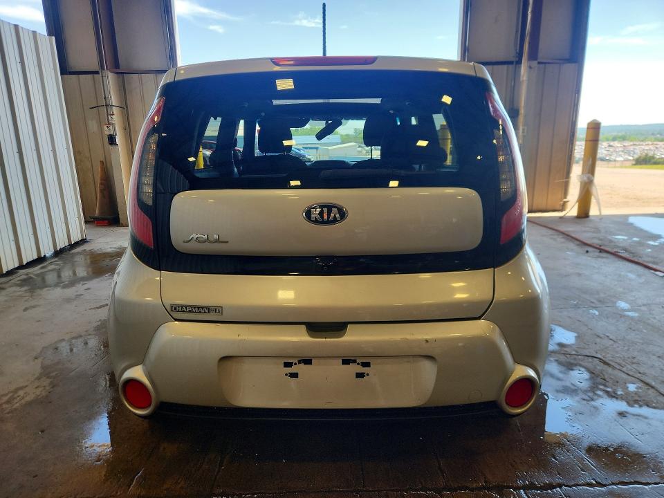 2015 Kia Soul VIN KNDJX3A50F7782120 COPART salvage auction — FRONT END, Pa - Certificate Of Salvage, sold $1,300 on 2026-07-14 (photo 6)