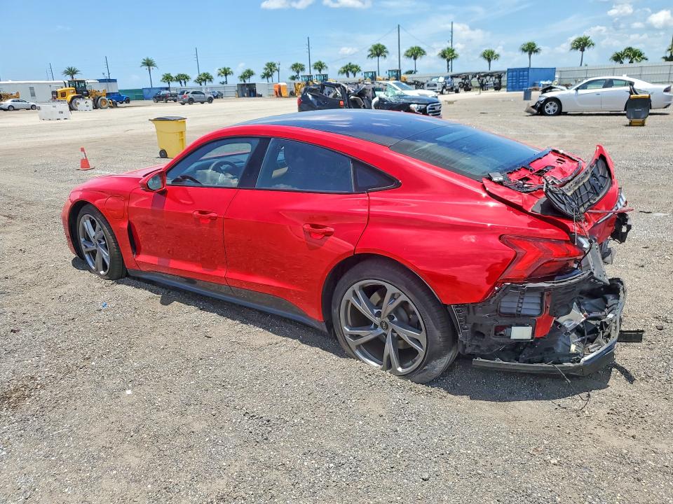 2022 Audi E-tron gt VIN WAUDJBFW4N7004389 COPART salvage auction — REAR END, Fl - Certificate Of Destruction, sold $16,800 on 2026-07-13 (photo 2)