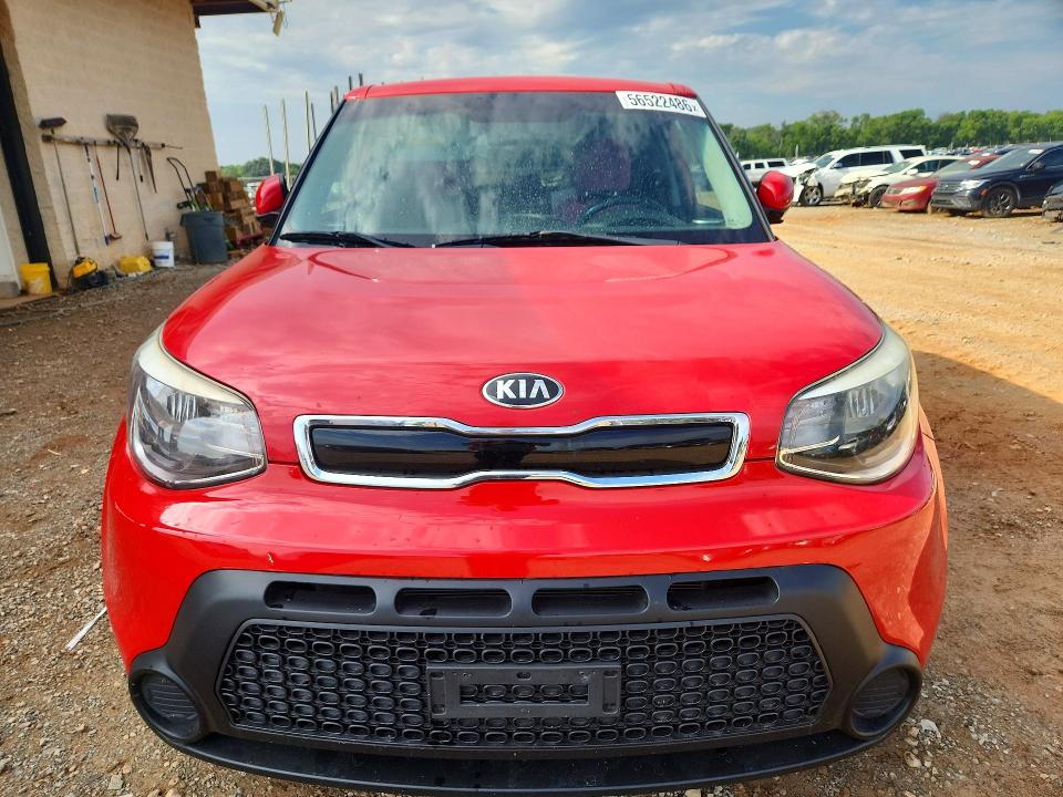 2014 Kia VIN KNDJP3A53E7705448 COPART salvage auction — REAR END, AL - CERT OF TITLE-SALVAGE TITLE, sold $2,250 on 2026-07-29 (photo 5)