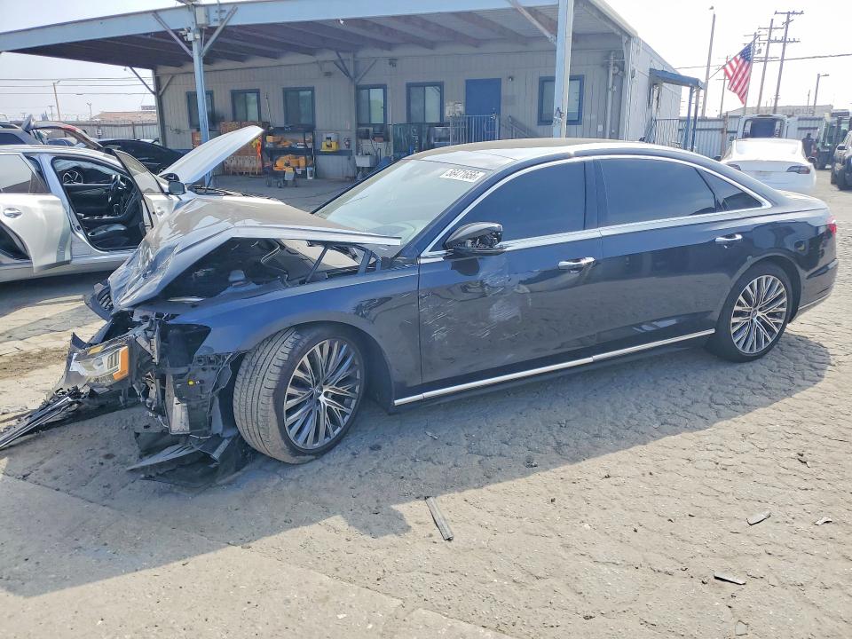 2020 Audi A8 VIN WAU8EAF88LN014580 COPART salvage auction — FRONT END, Salvage Title, sold $6,500 on 2026-07-23 (photo 1)